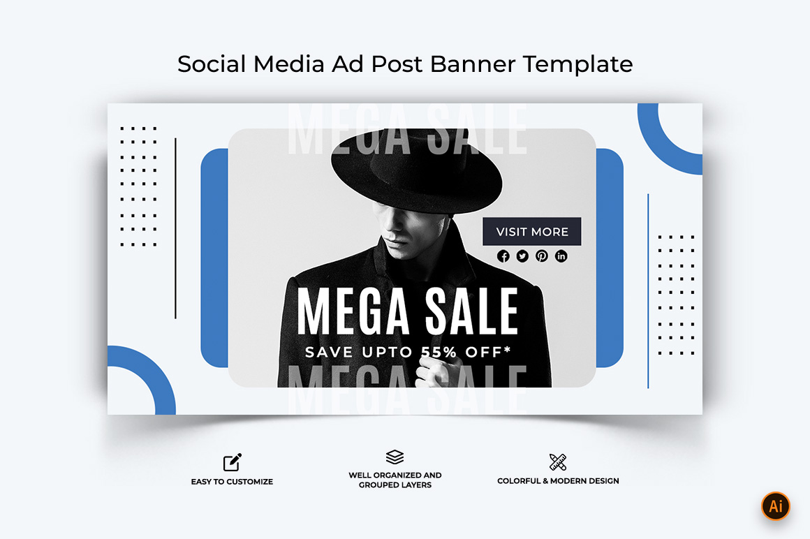 Sale Offers Facebook Ad Banner Design-07