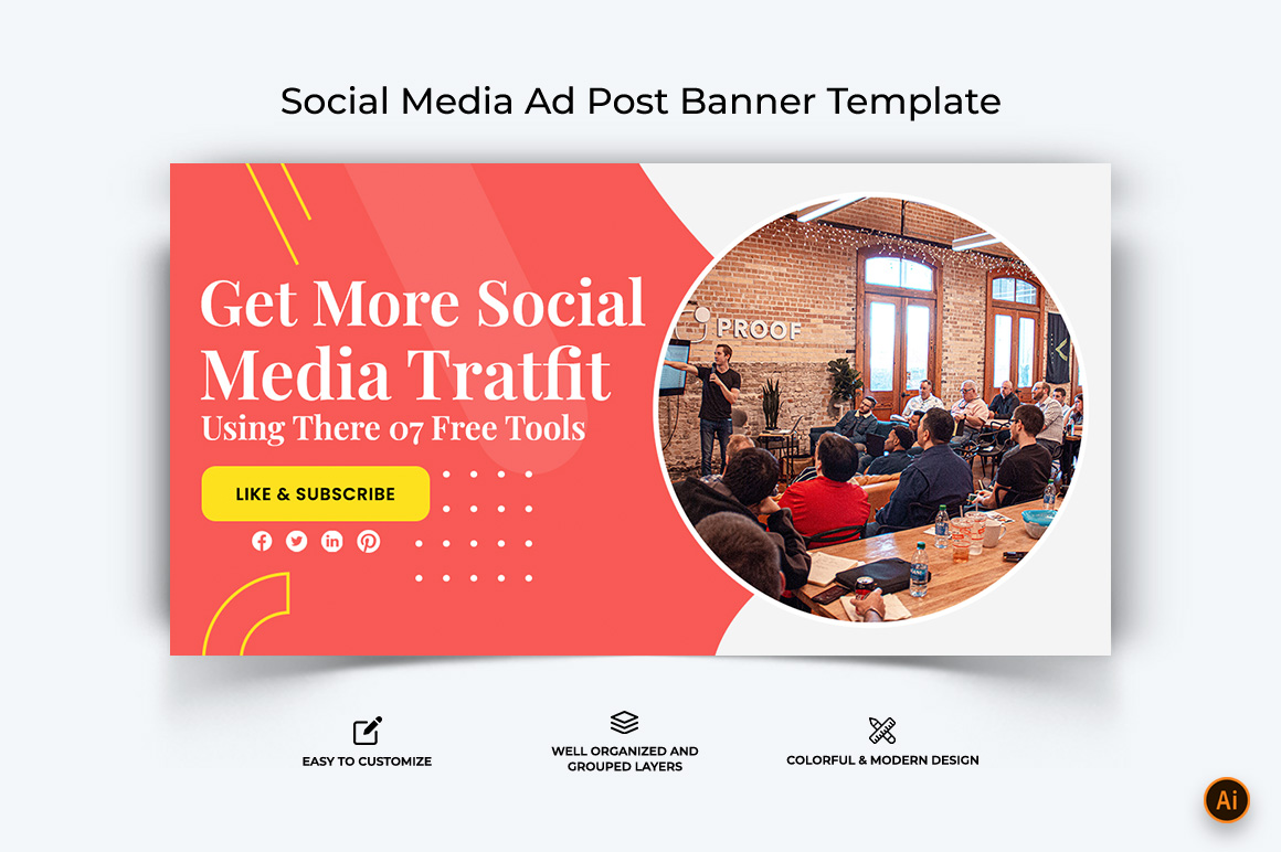 Social Media Workshop Facebook Ad Banner Design-14