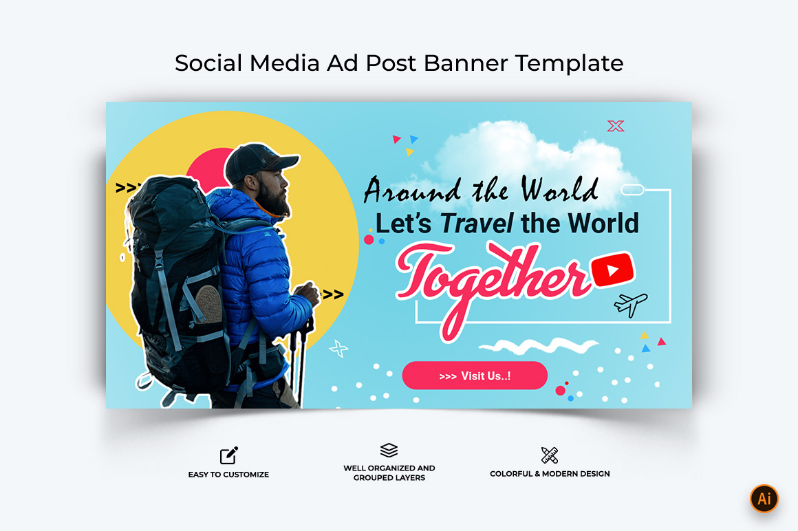 Travel Facebook Ad Banner Design-04