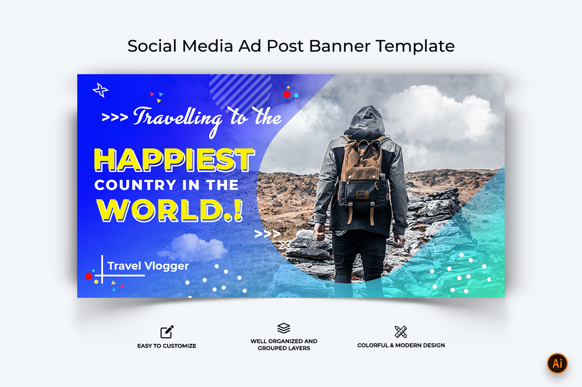 Travel Facebook Ad Banner Design-05