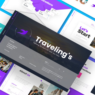 Airlines Modern PowerPoint Templates 282785