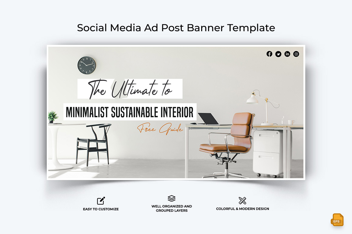 Interior Design Facebook Ad Banner Design-002