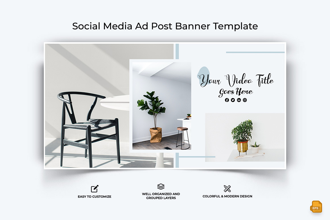 Interior Design Facebook Ad Banner Design-003