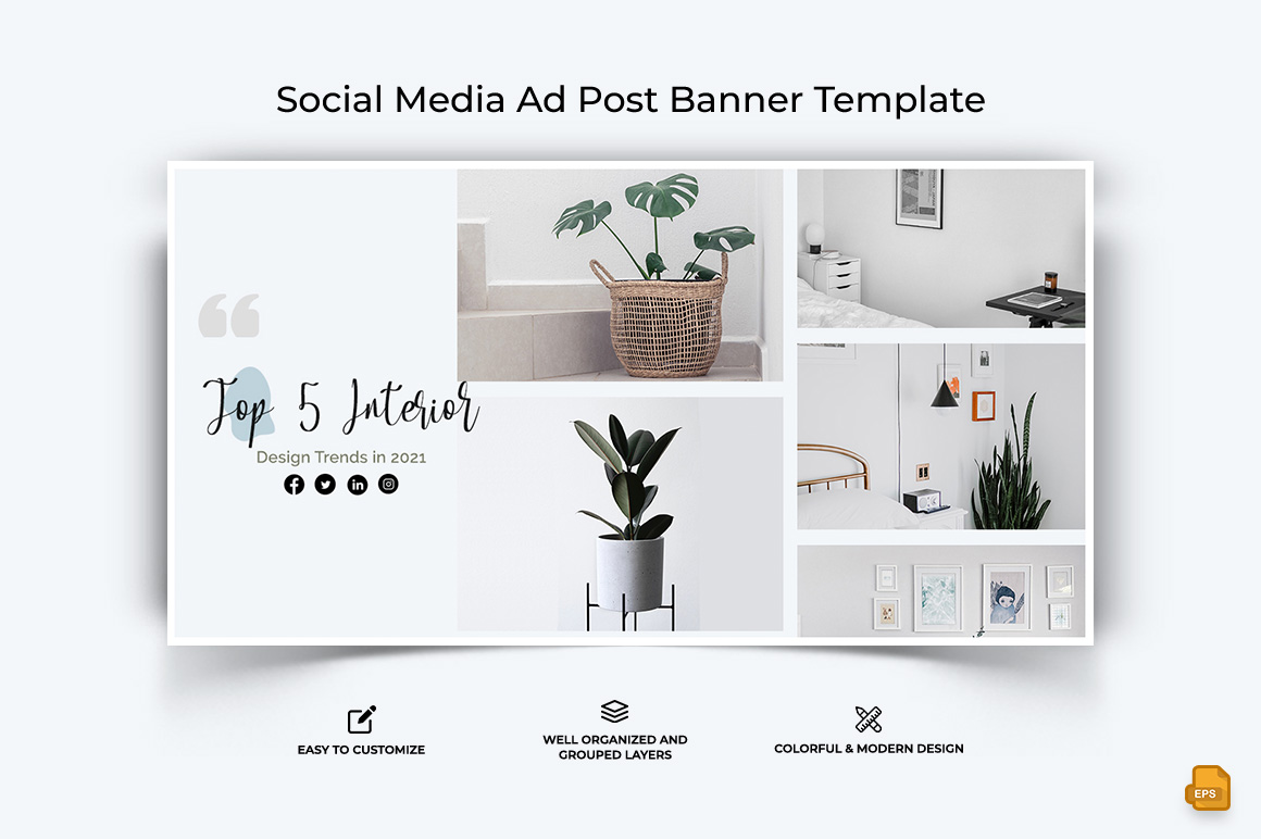 Interior Design Facebook Ad Banner Design-007