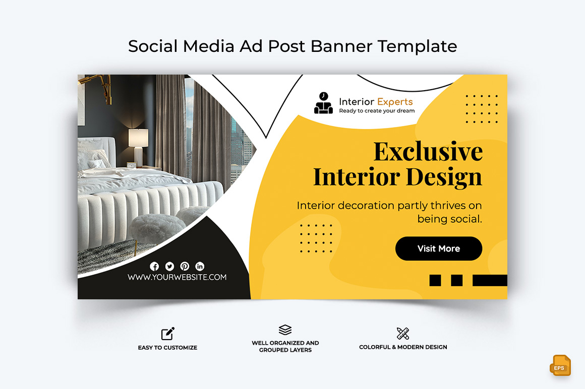 Interior Design Facebook Ad Banner Design-022