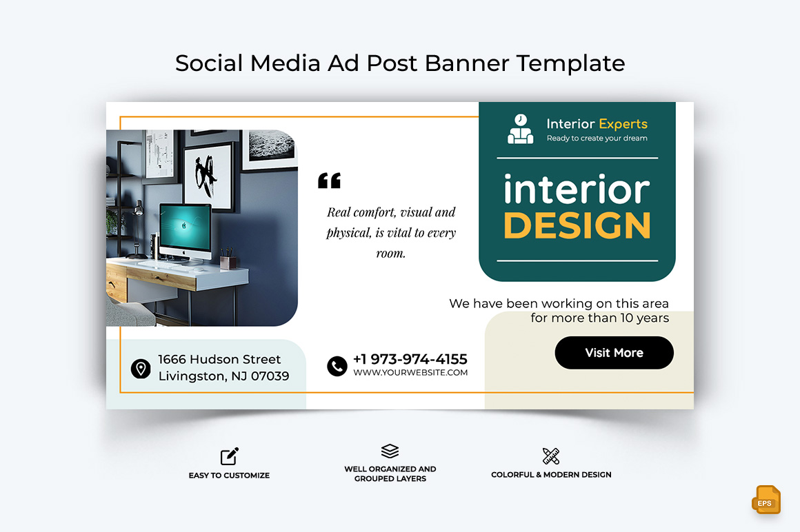 Interior Design Facebook Ad Banner Design-025