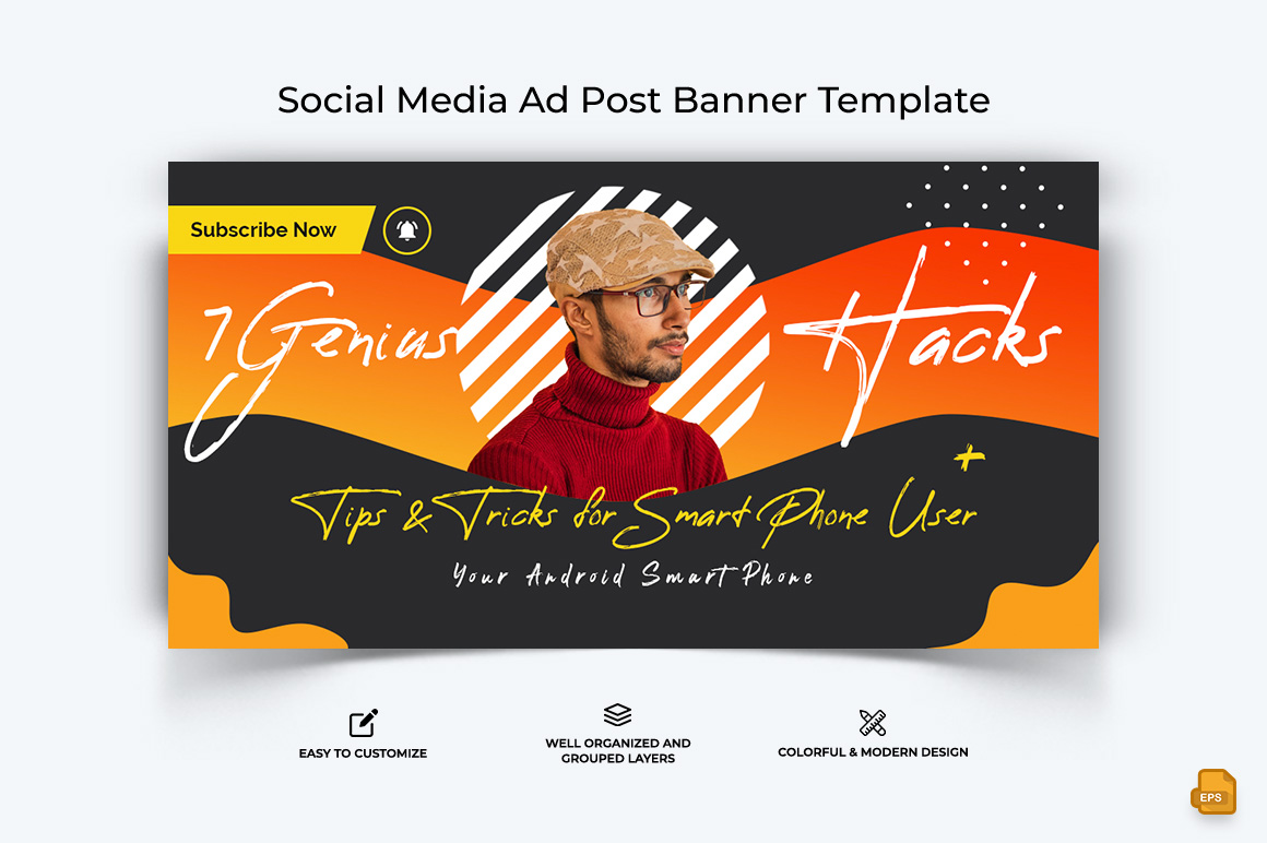 Mobile Tips and Tricks Facebook Ad Banner Design-013