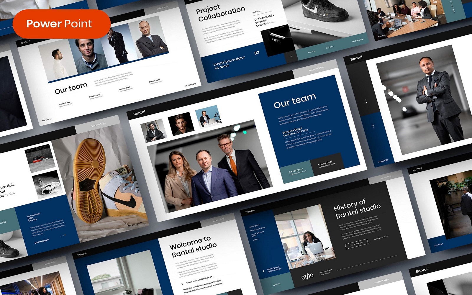 Bantal – Busines PowerPoint Template