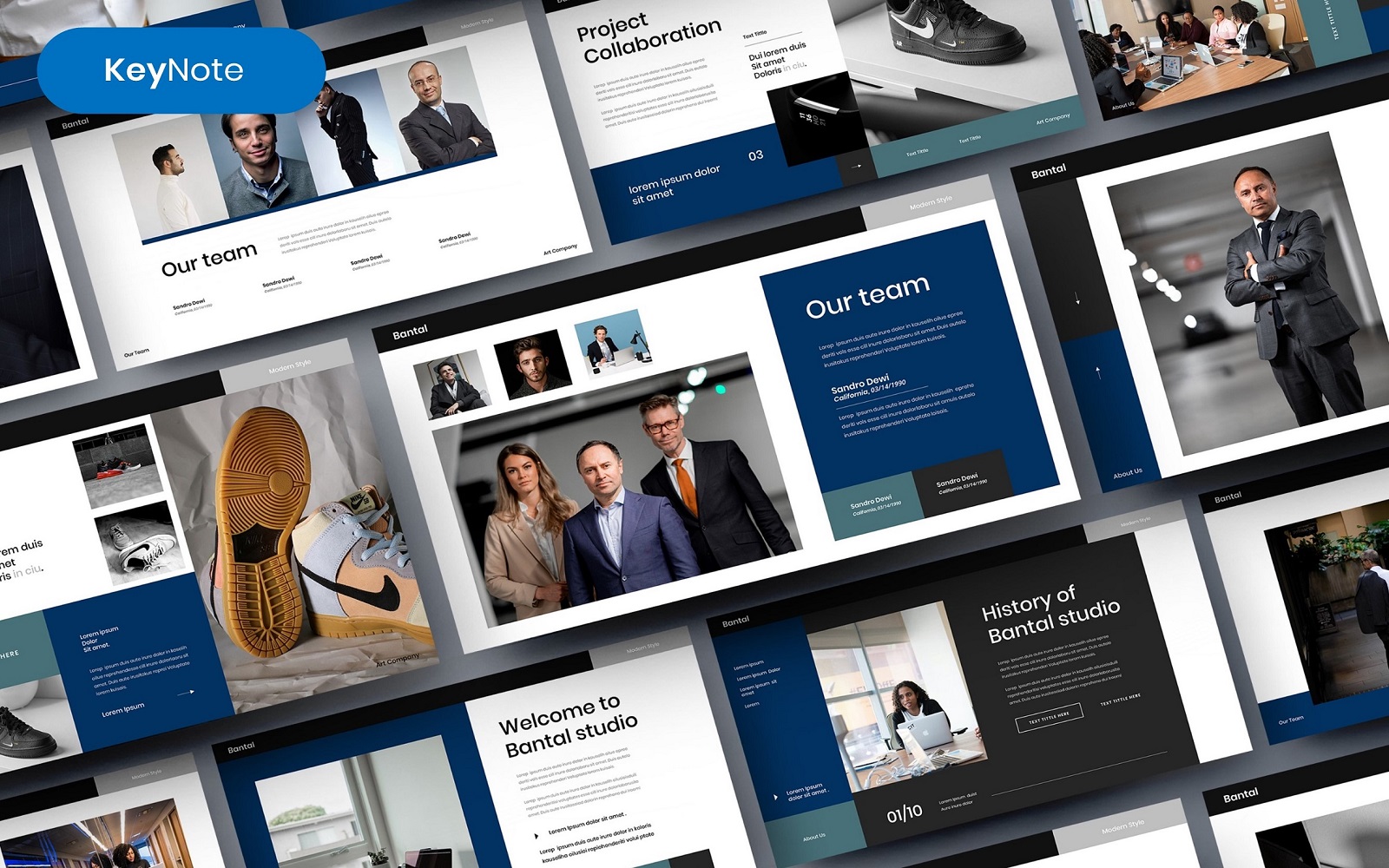 Bantal – Business Keynote Template