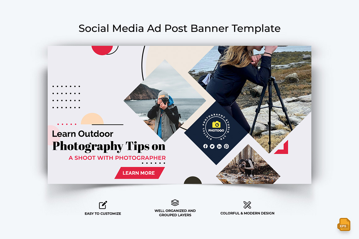 Photography Facebook Ad Banner Design-009