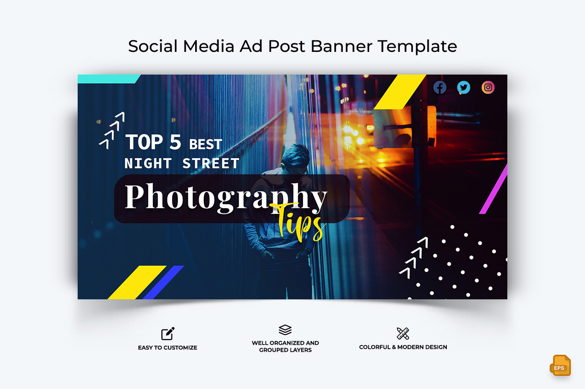 Photography Facebook Ad Banner Design-014