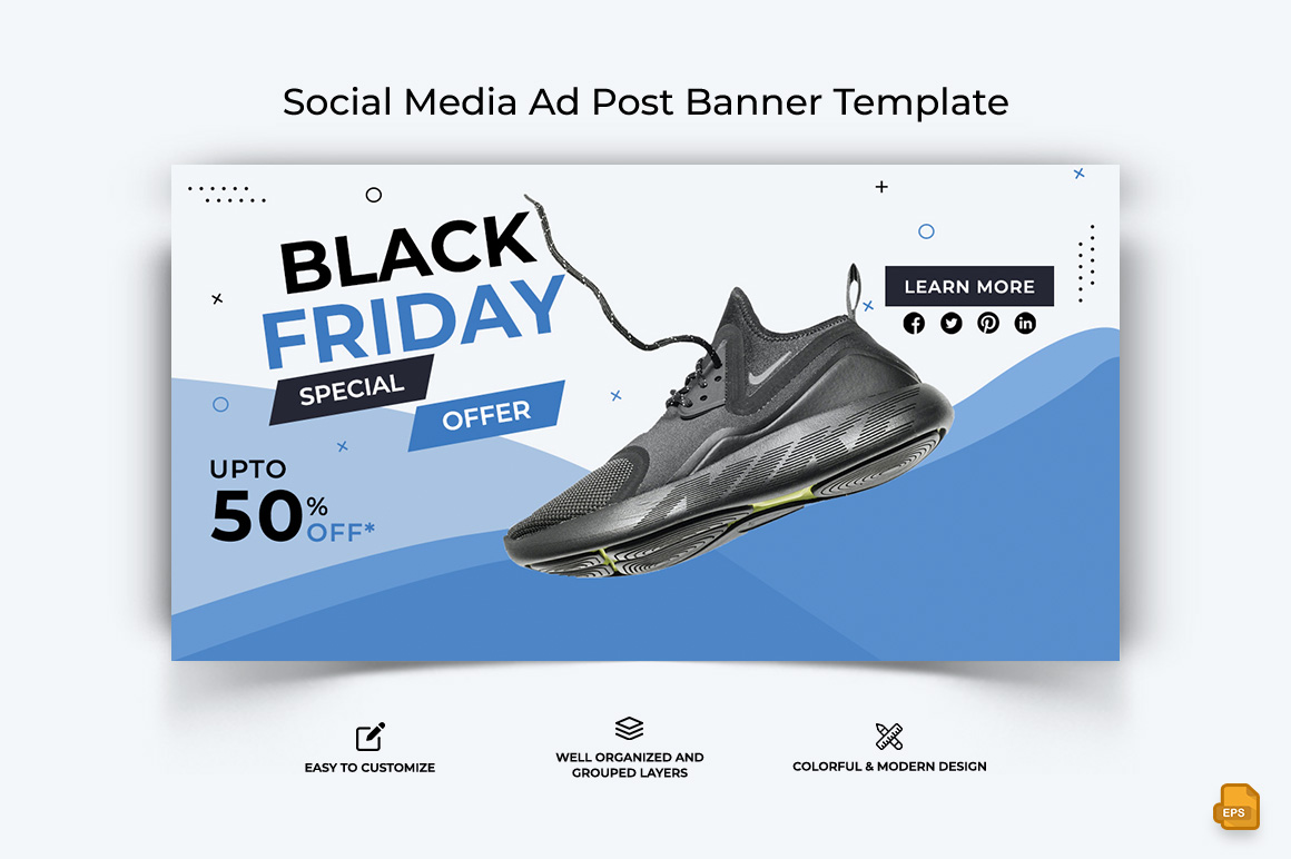 Sale Facebook Ad Banner Design-008