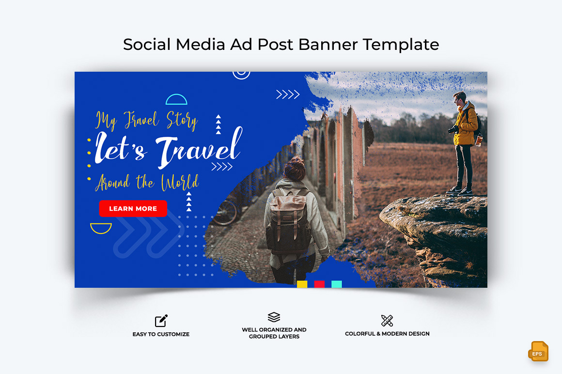 Travel Facebook Ad Banner Design-012