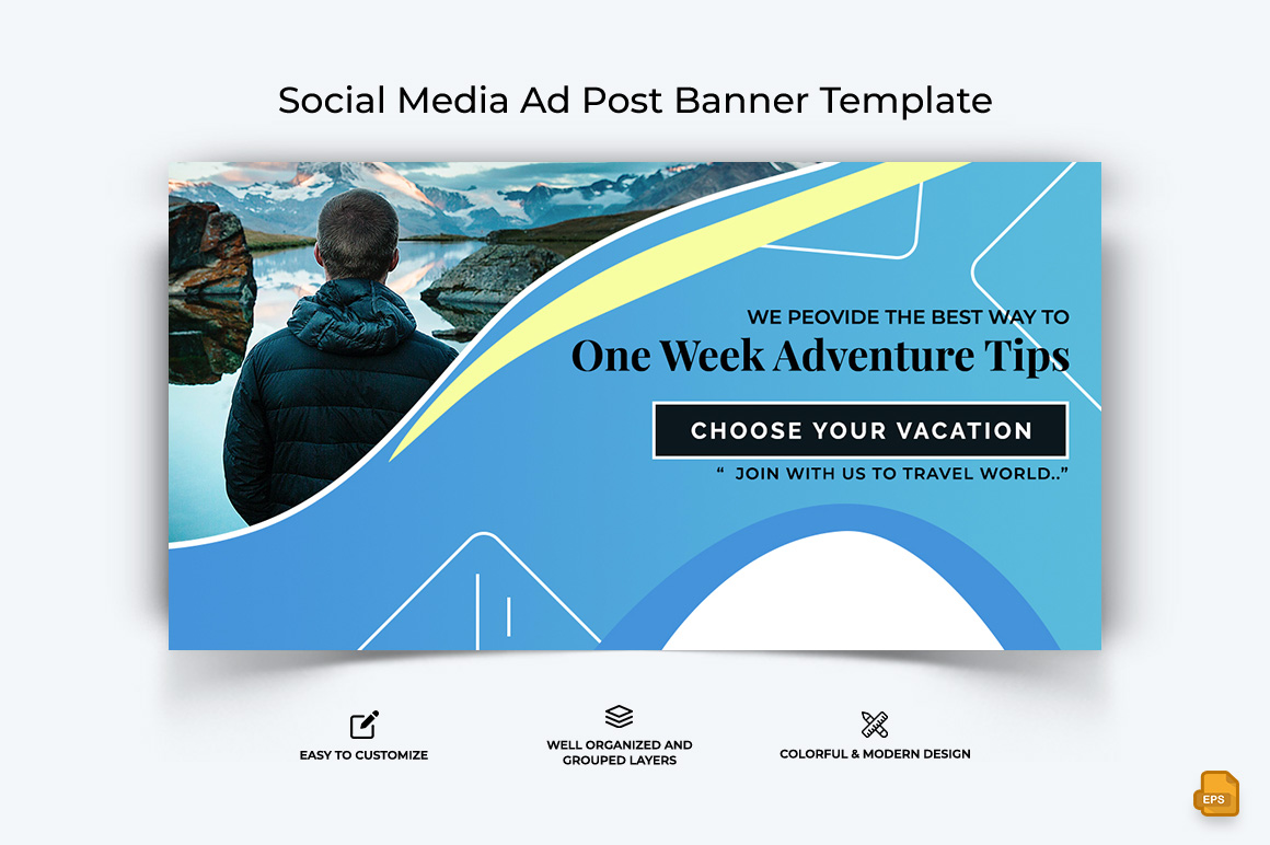 Travel Facebook Ad Banner Design-017