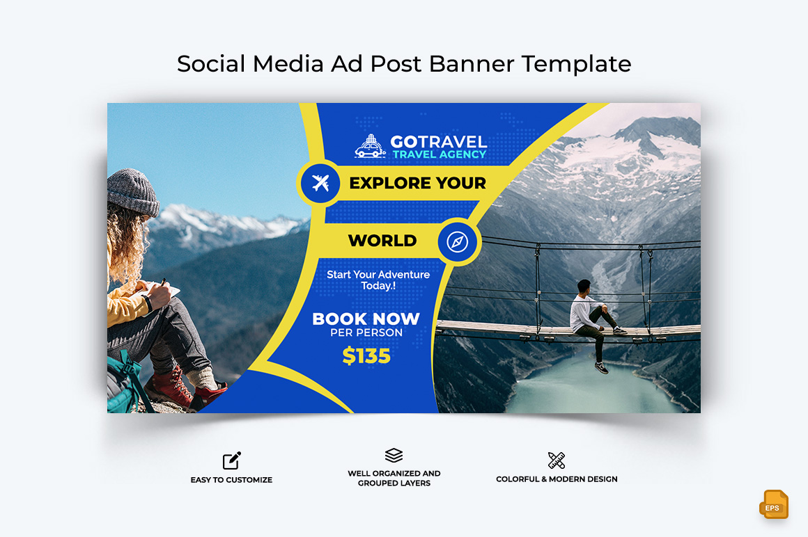 Travel Facebook Ad Banner Design-024