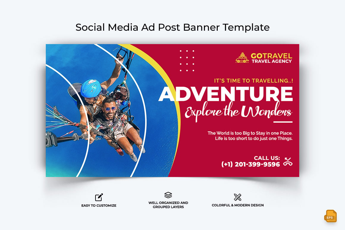 Travel Facebook Ad Banner Design-026