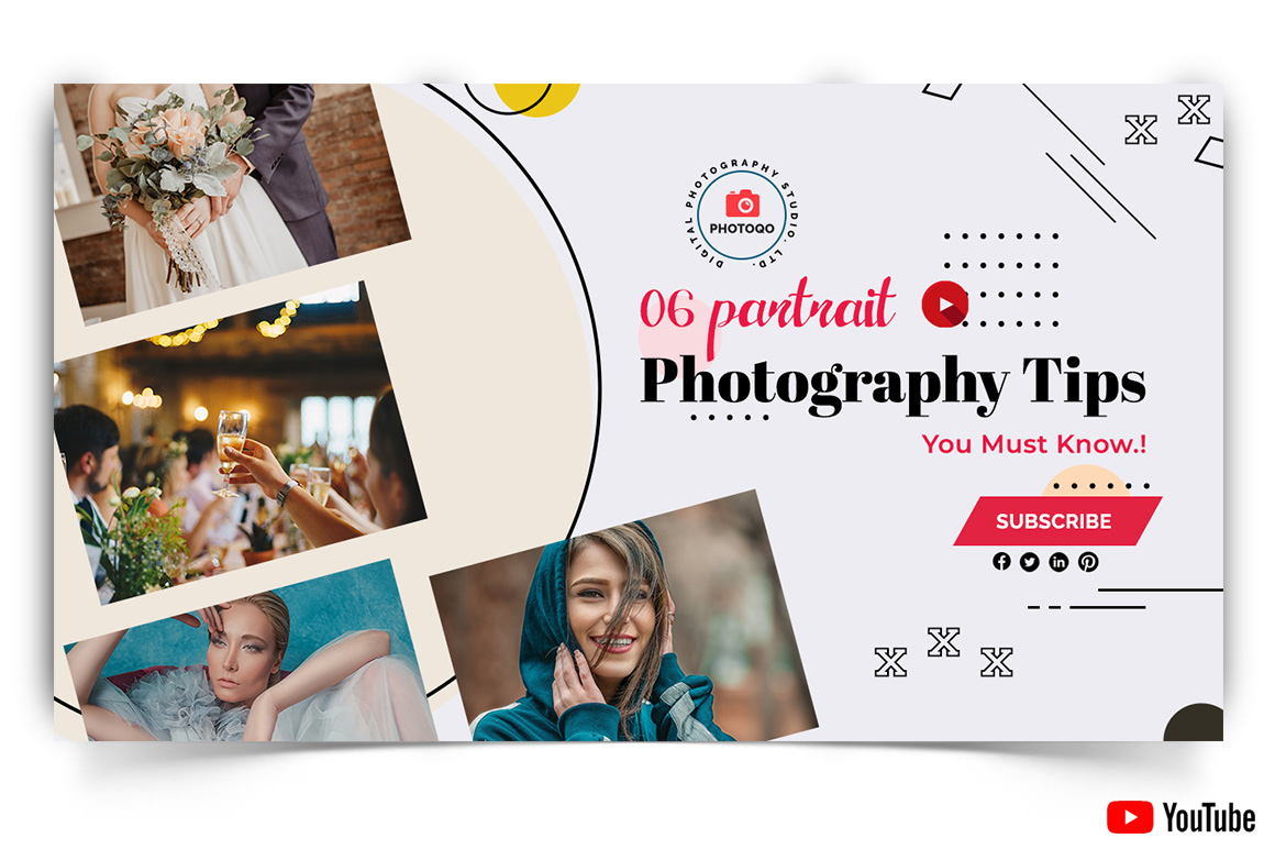 Photography YouTube Thumbnail Design Template-12