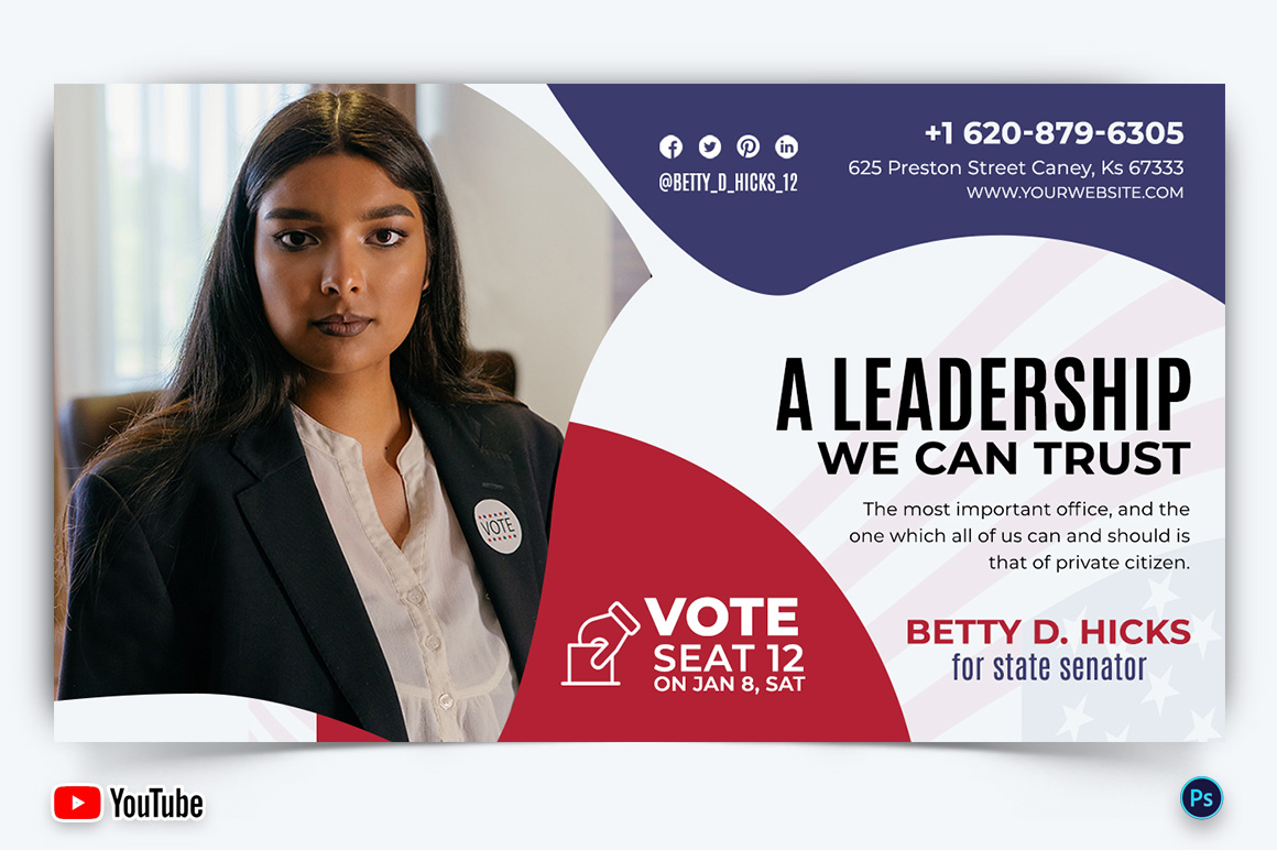 Political Campaign YouTube Thumbnail Design Template-08