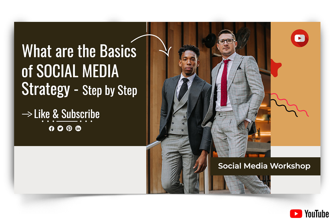 Social Media Workshop YouTube Thumbnail Design Template-18