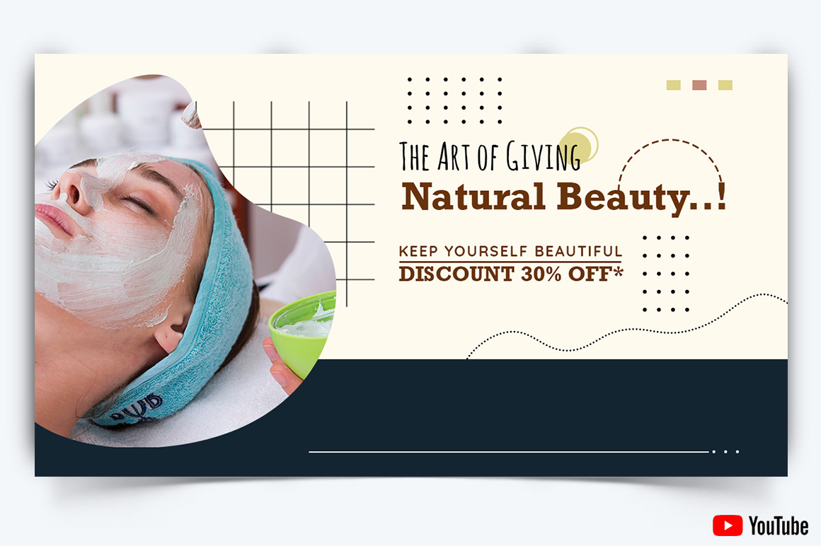 Spa and Salon YouTube Thumbnail Design Template-03