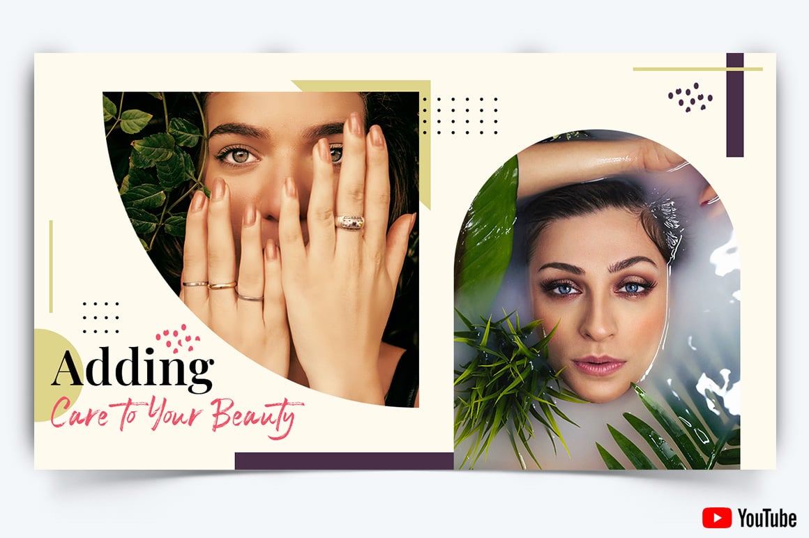 Spa and Salon YouTube Thumbnail Design Template-09