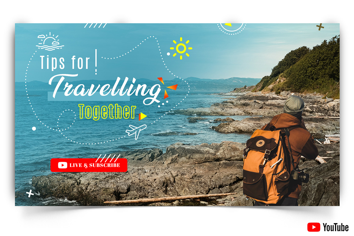 Travel and Tour YouTube Thumbnail Design Template-01