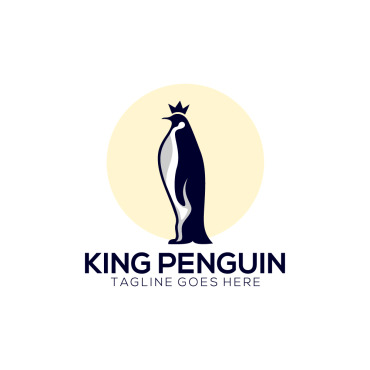 Penguin Blue Logo Templates 283610