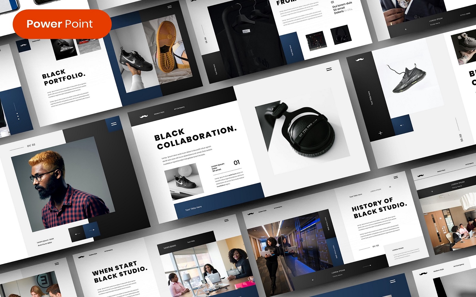 Black – Busines PowerPoint Template