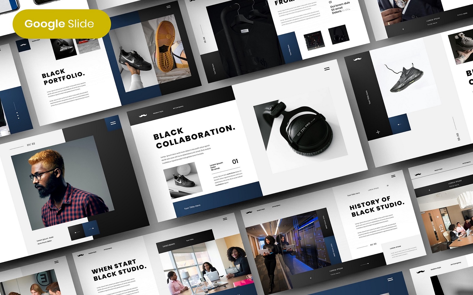 Black – Business Keynote Template