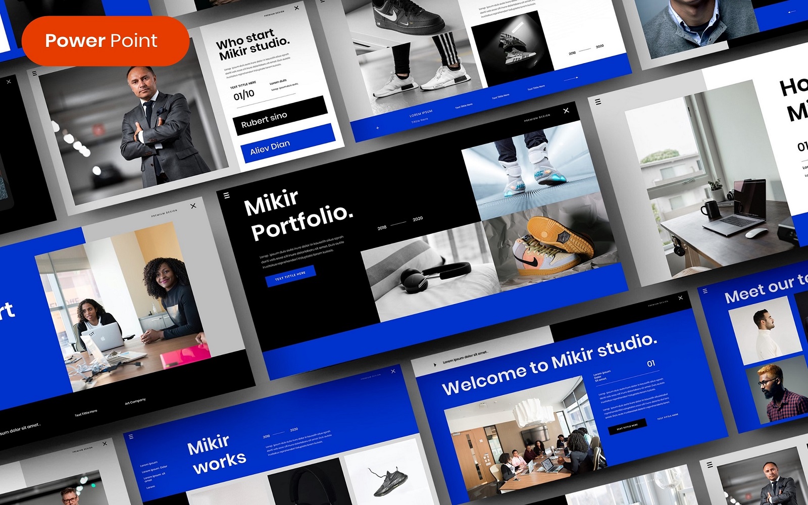 Mikir – Busines PowerPoint Template