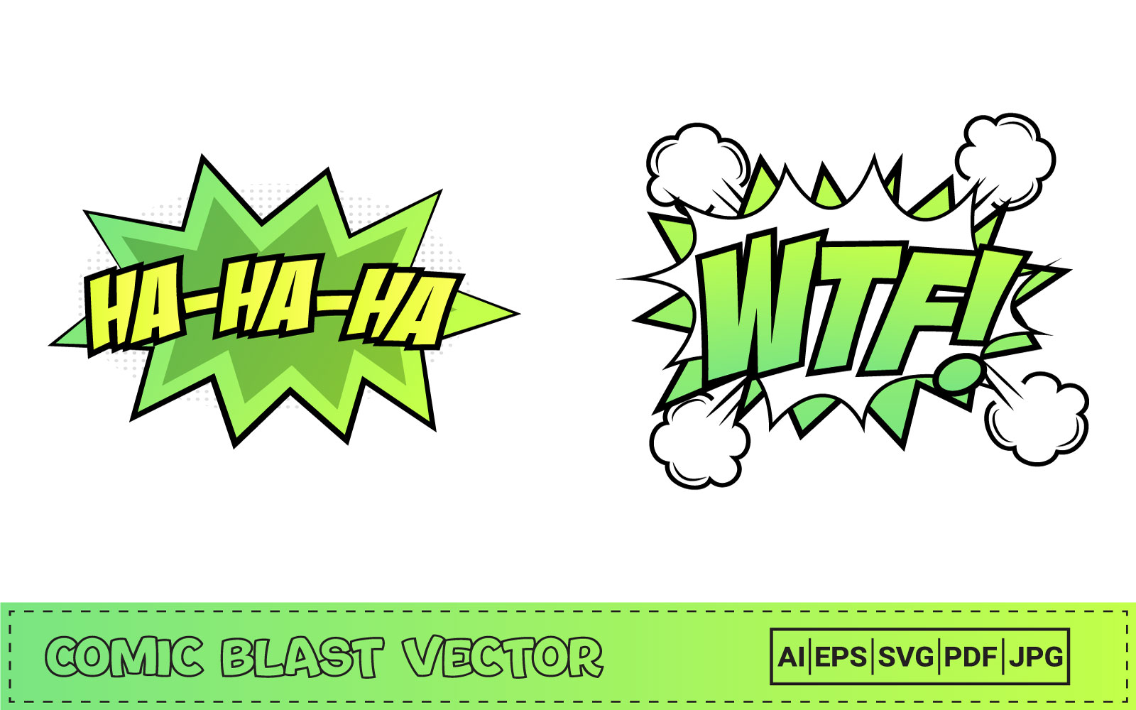 Comic Burst Art with Laughing Explosion