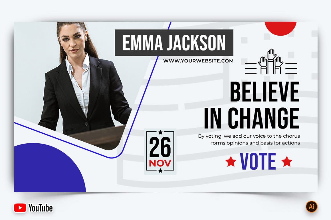 Political Campaign YouTube Thumbnail Design -02