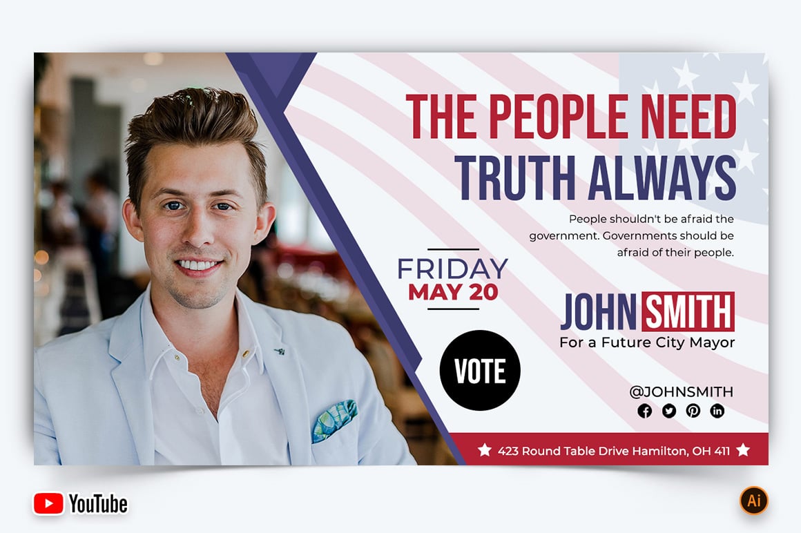 Political Campaign YouTube Thumbnail Design -05