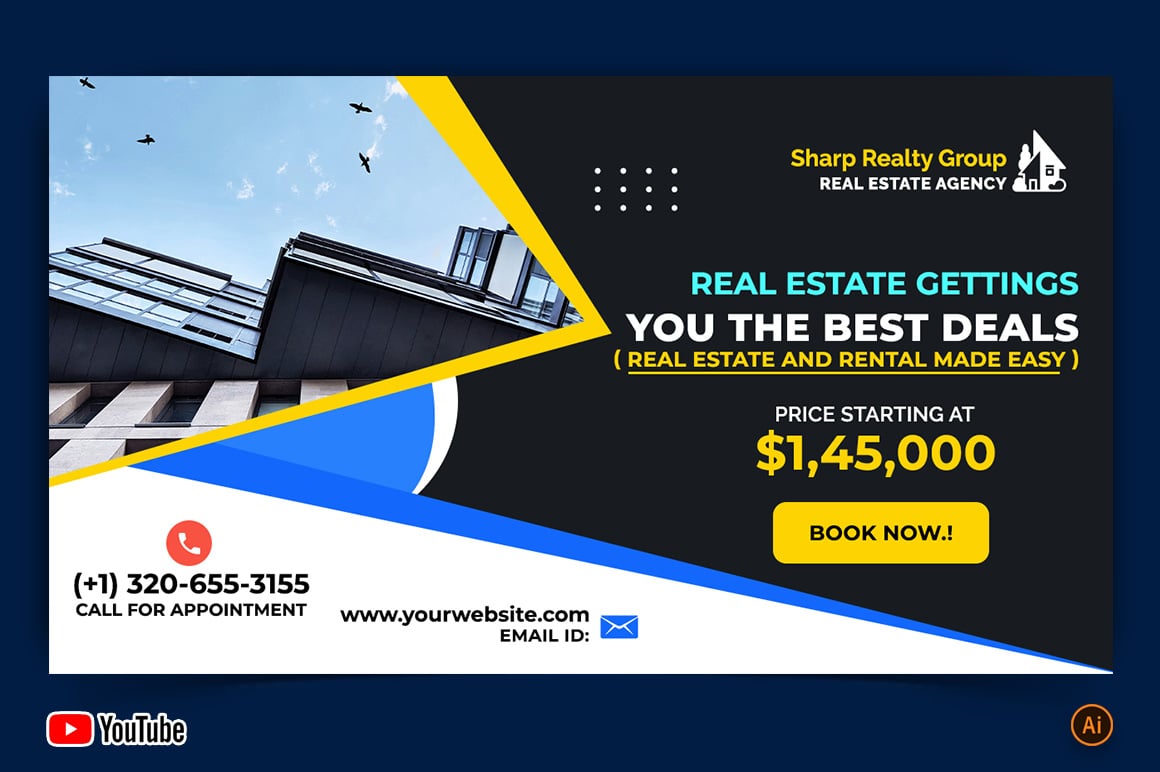 Real Estate YouTube Thumbnail Design -02