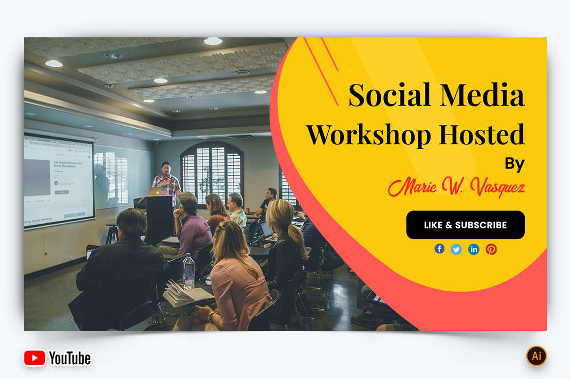 Social Media Workshop YouTube Thumbnail Design -01