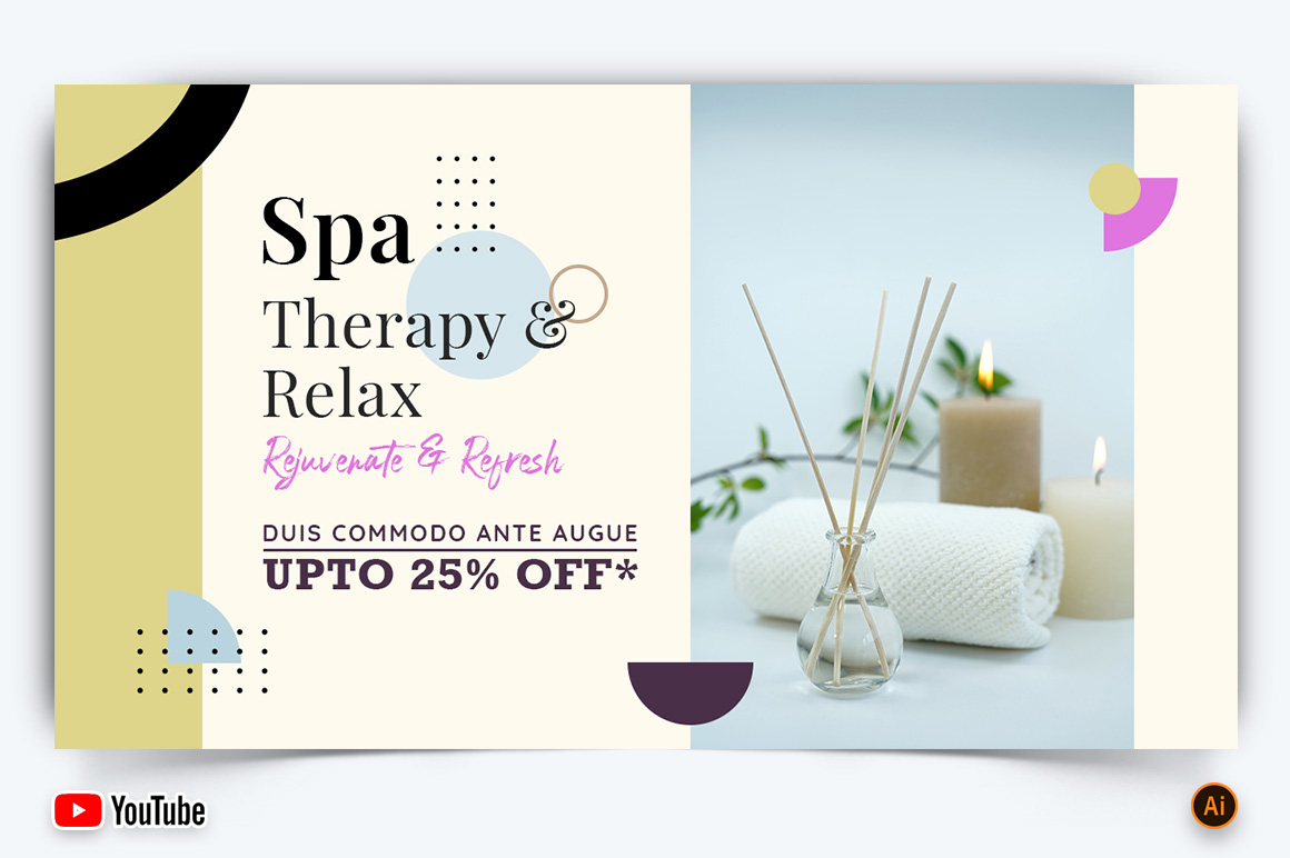 Spa and Salon YouTube Thumbnail Design -10