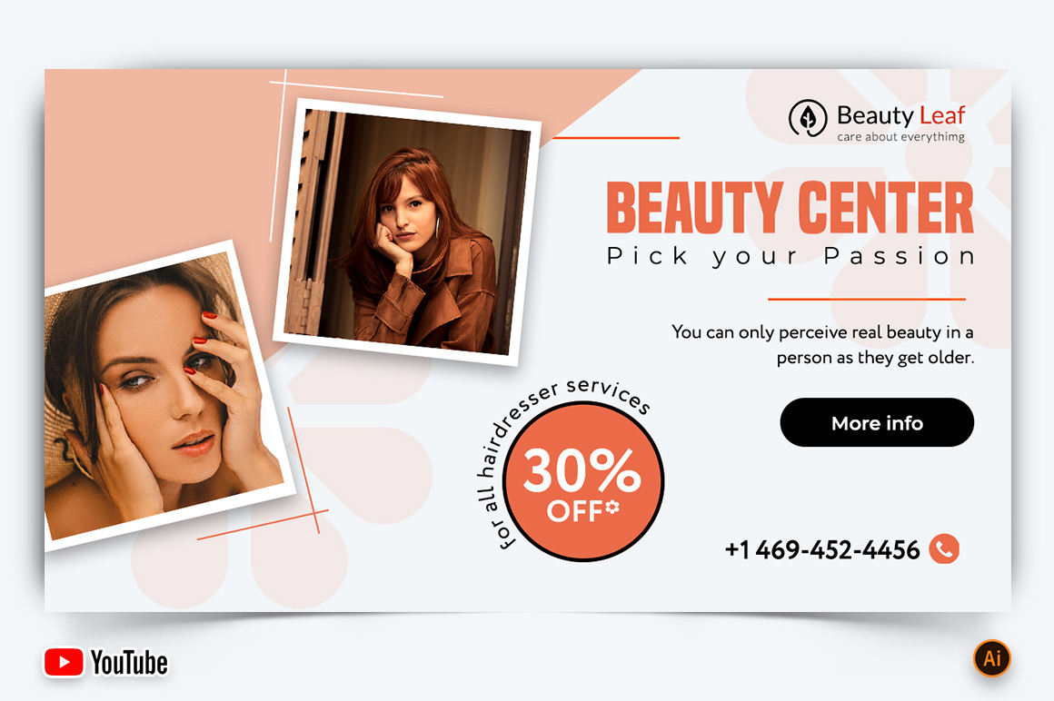 Spa and Salon YouTube Thumbnail Design -25