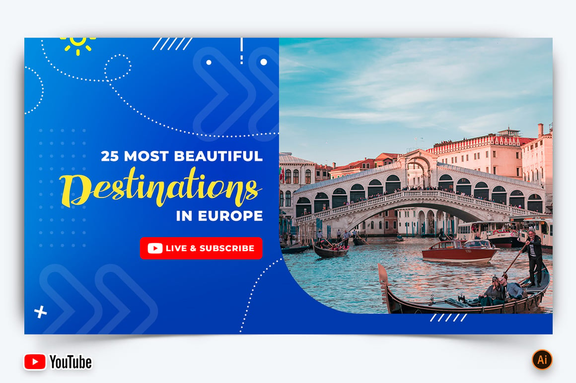 Travel and Trip YouTube Thumbnail Design -07