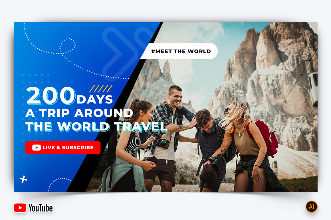 Travel and Trip YouTube Thumbnail Design -08