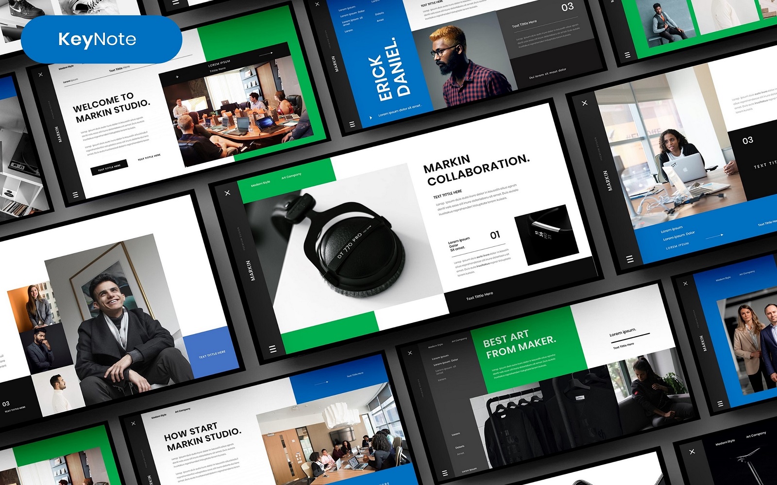 Markin – Business Keynote Template