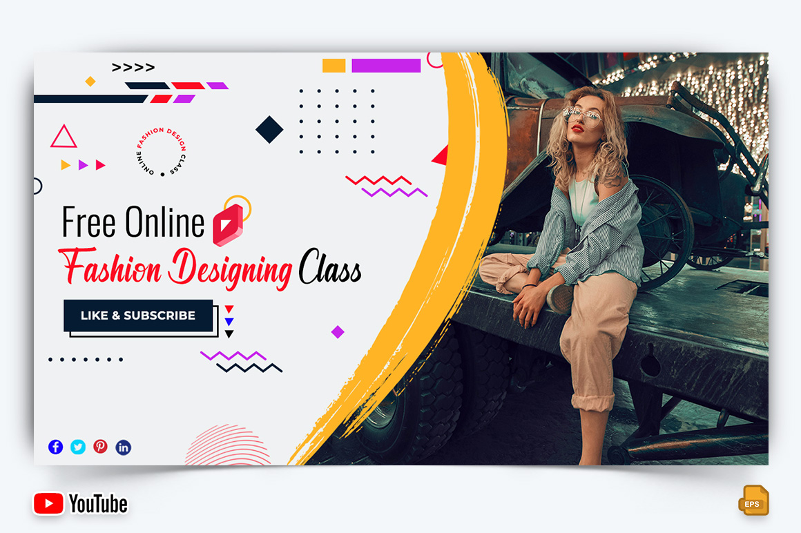 Fashion YouTube Thumbnail Design -007