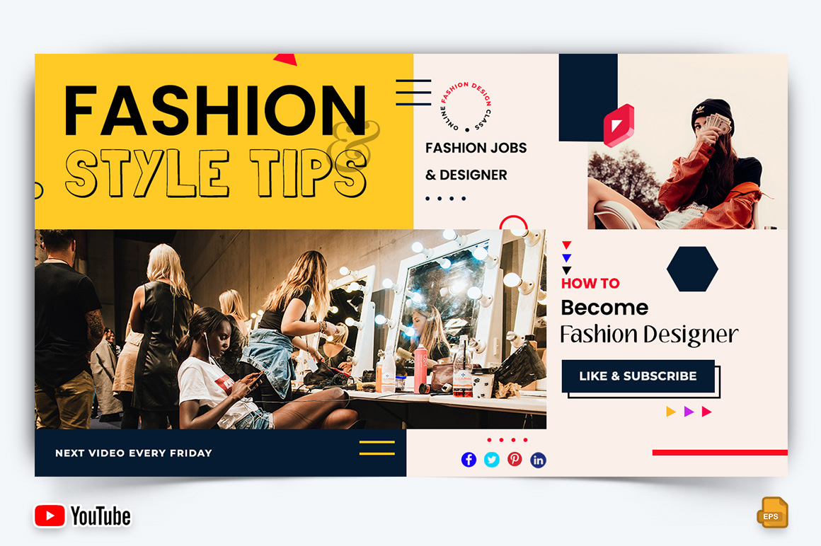 Fashion YouTube Thumbnail Design -008