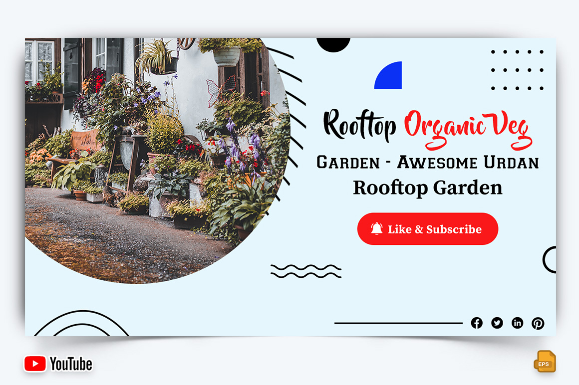 Home Gardening YouTube Thumbnail Design -004