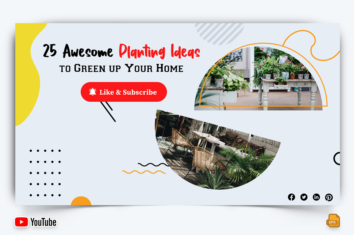 Home Gardening YouTube Thumbnail Design -006