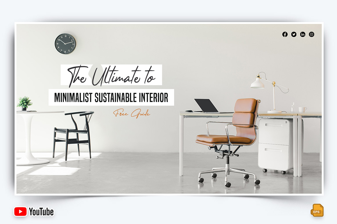 Interior Minimal YouTube Thumbnail Design -002