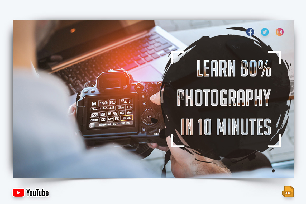 Photography YouTube Thumbnail Design -002