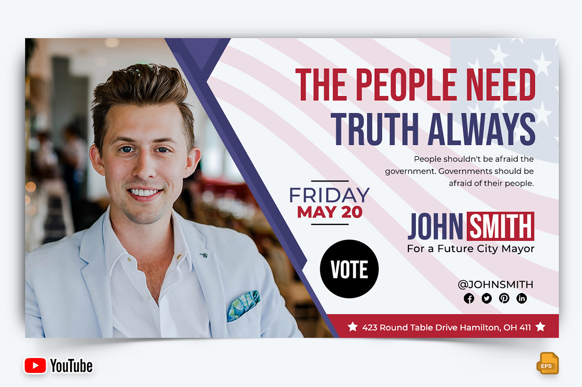 Political Campaign YouTube Thumbnail Design -005