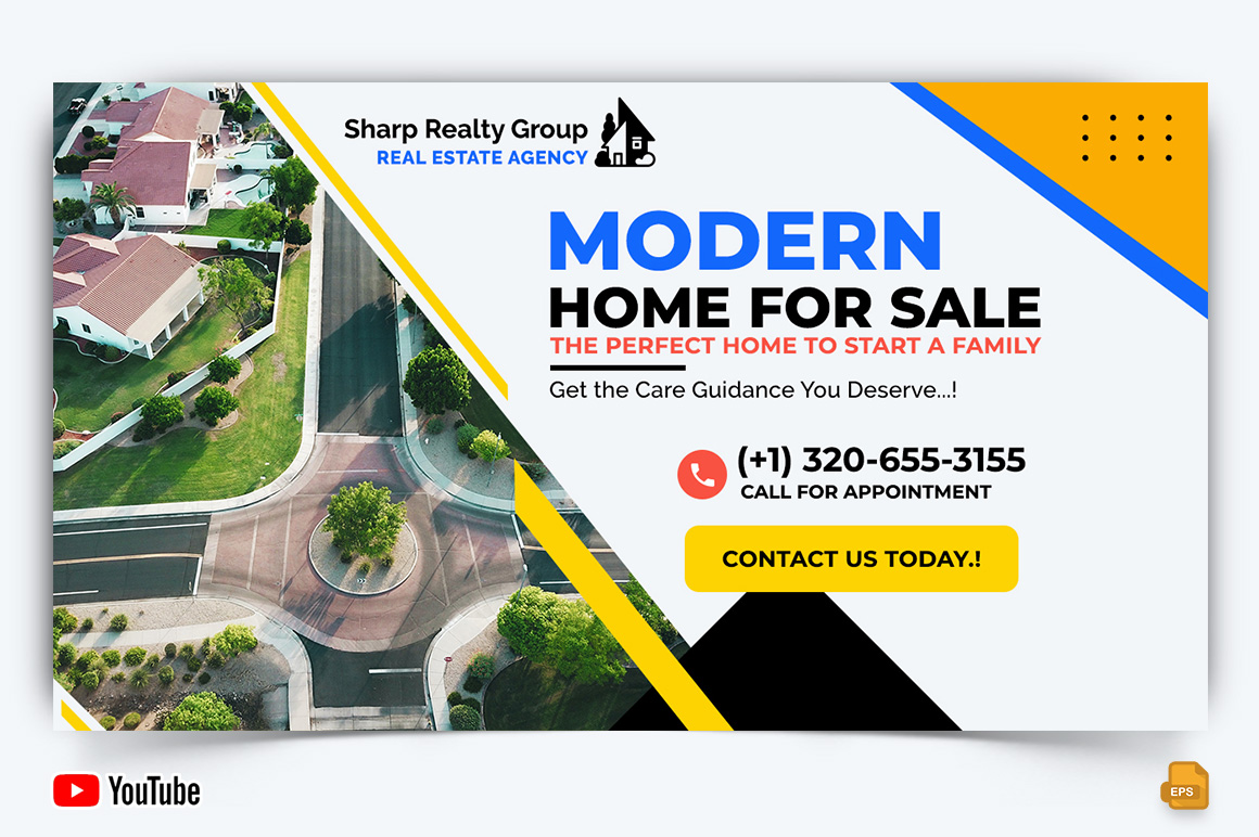 Real Estate YouTube Thumbnail Design -001