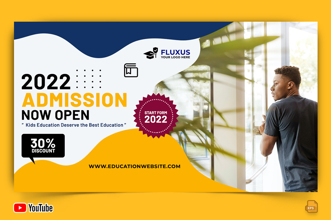 School Admission YouTube Thumbnail Design -013