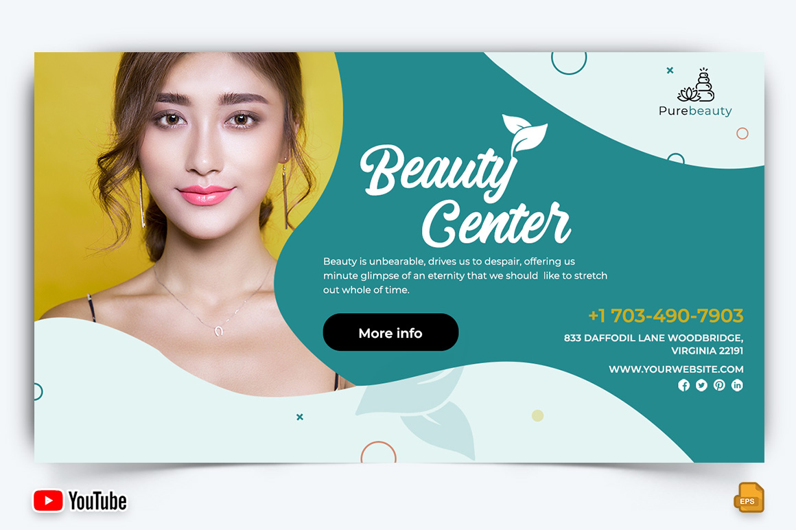 Spa and Salon YouTube Thumbnail Design -013